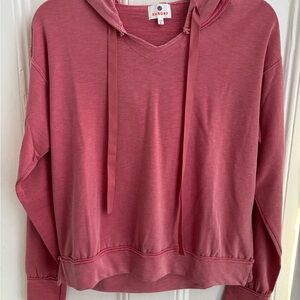 Sundry Women's Pink Hoodie XS